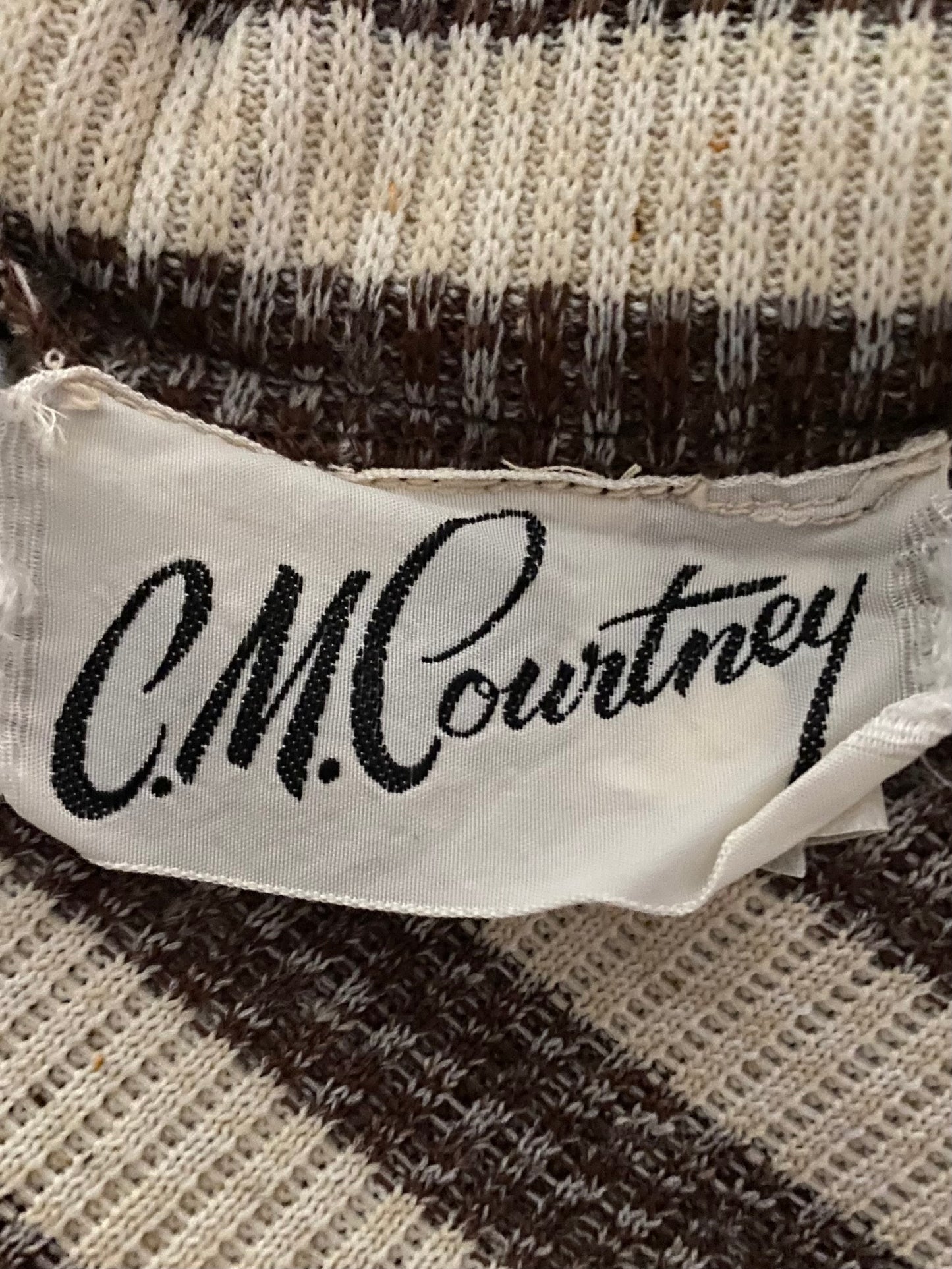 1960s C.M. Courtney Dress
