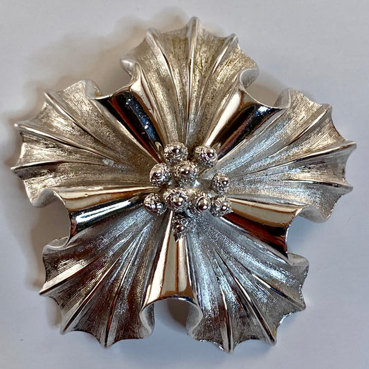 Late 50s/ Early 60s Coro Flower Brooch