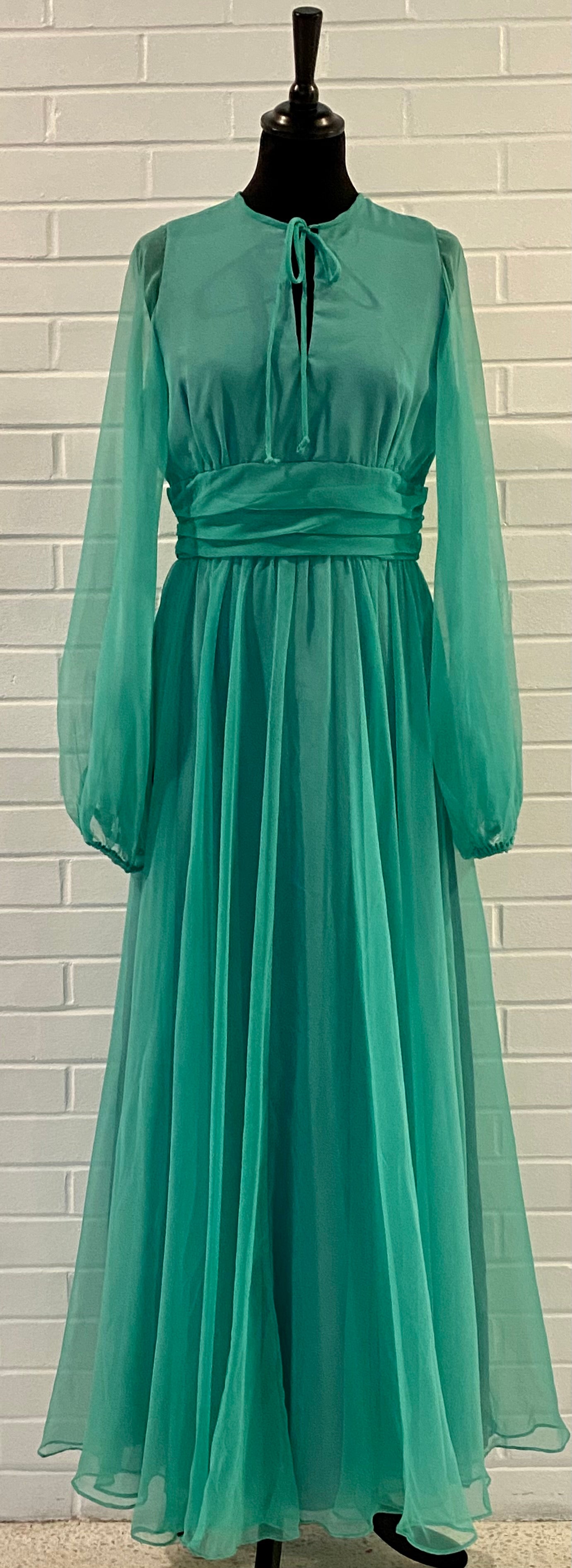 Late 70s Emma Domb California Maxi Dress