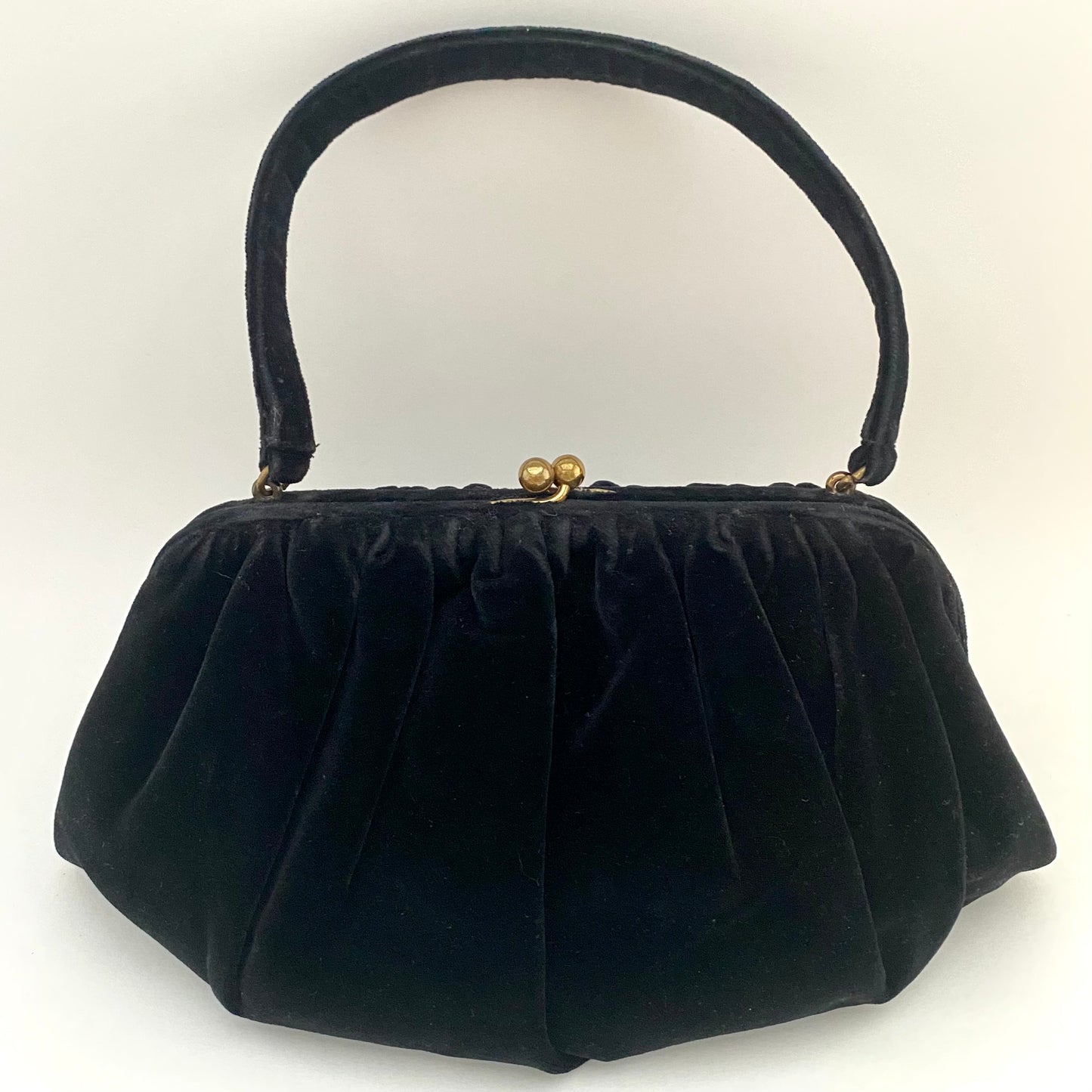 Late 50s/ Early 60s Morris Moskowitz Velvet Handbag