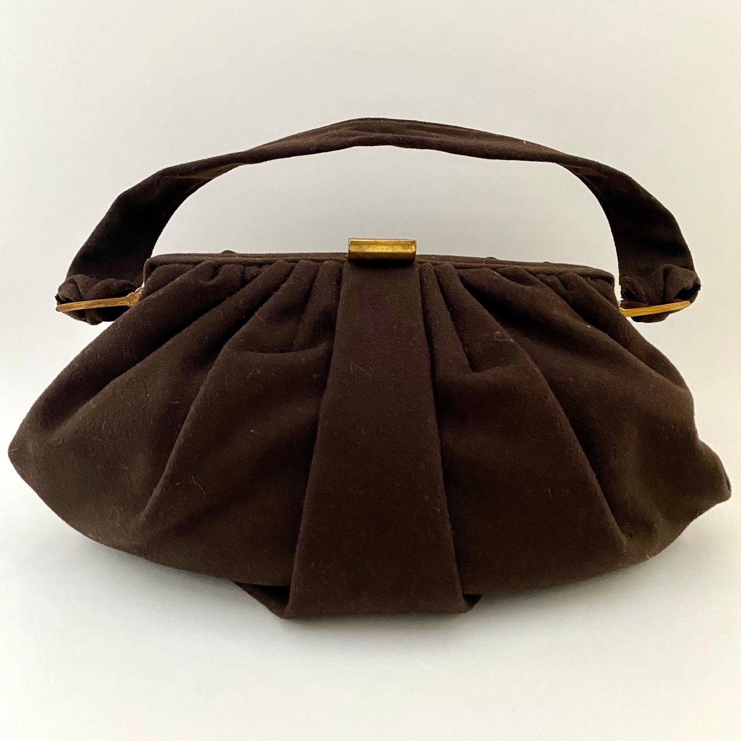 1940s Ingber Brown Handbag