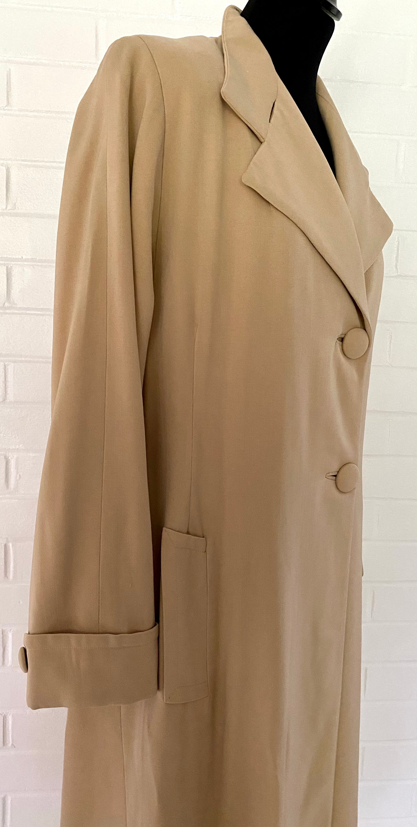 1940s Utah Tailoring Mills Coat with Hanson Matching Gloves.