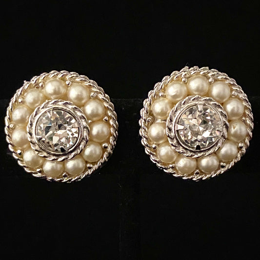 1960 Sarah Coventry First Lady Earrings