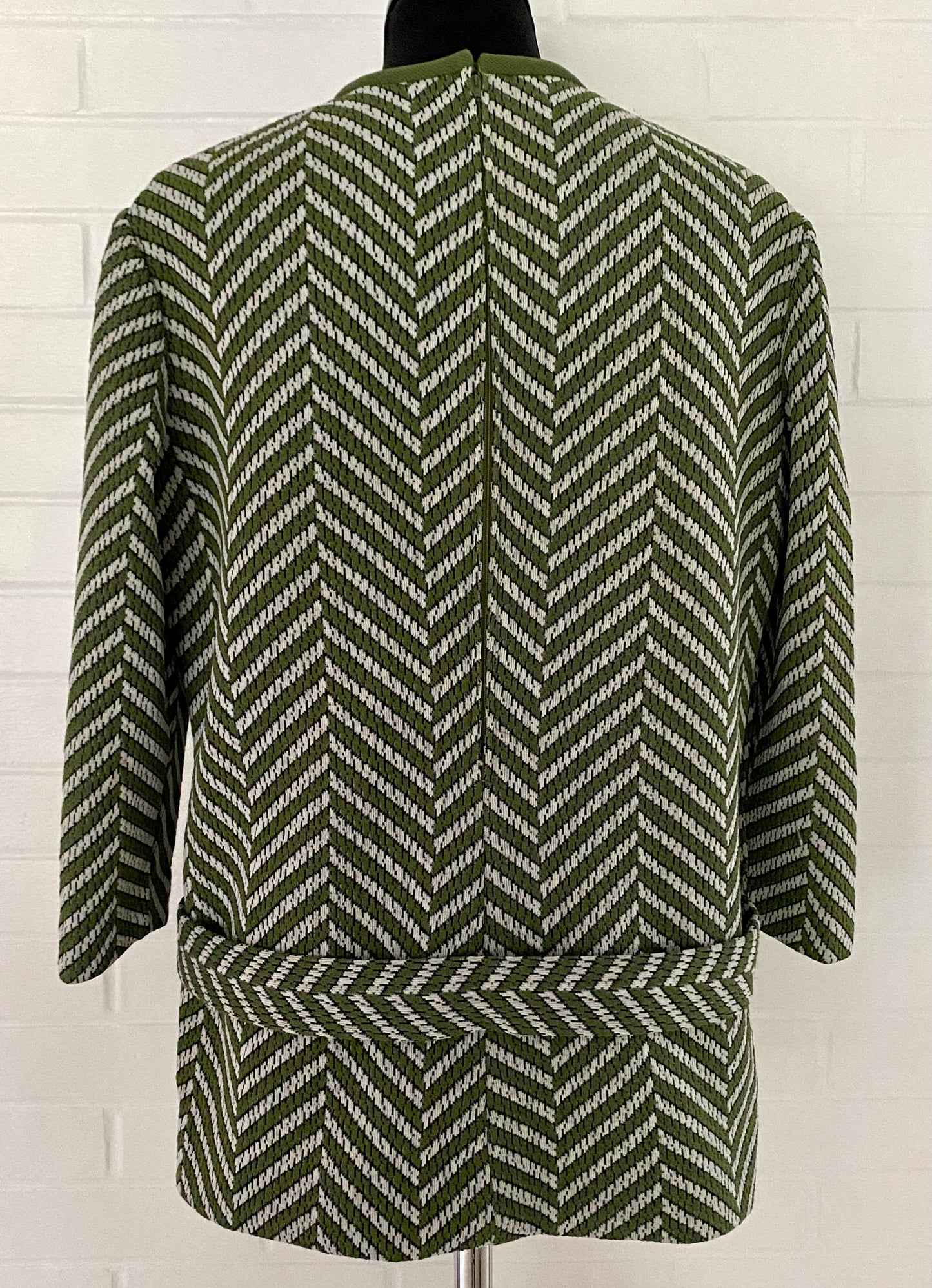 1960s St. Andrews, Imports Chevron Blouse