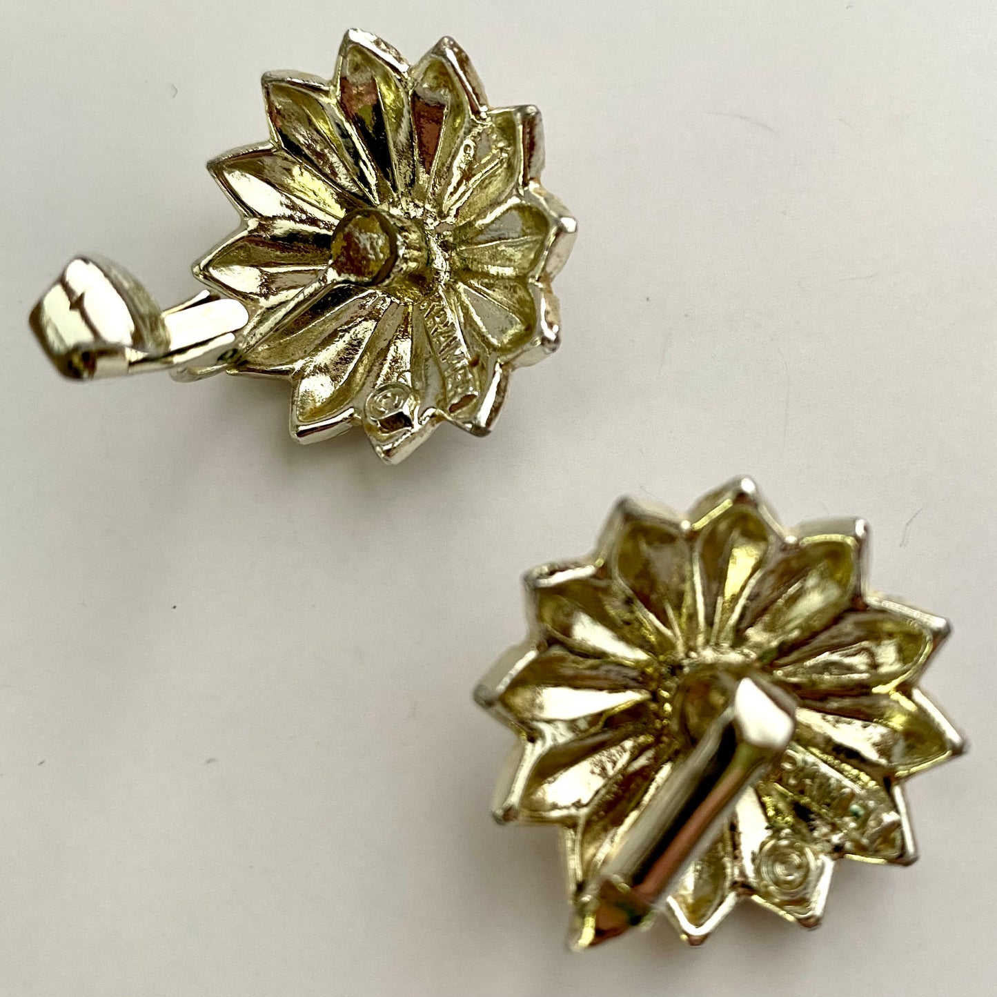 1960s Kramer Floral Earrings