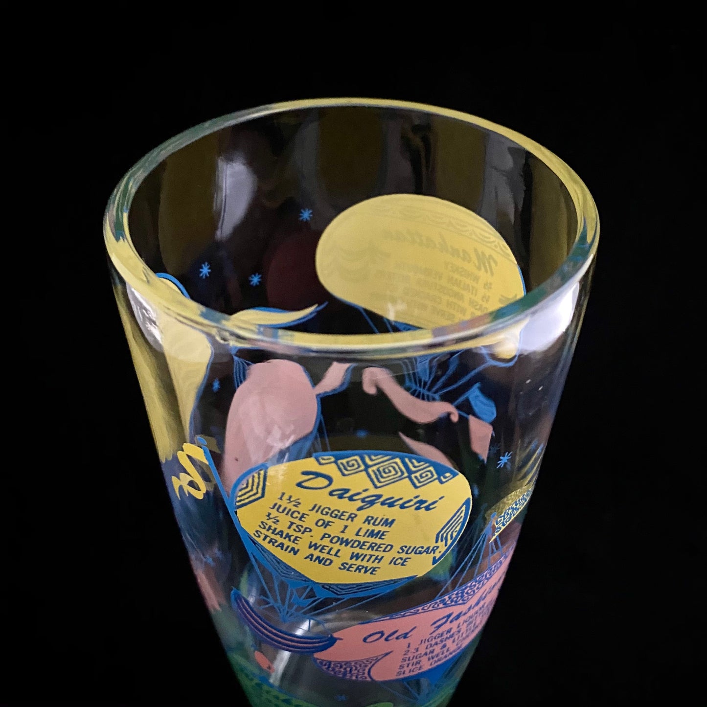 Late 50s/ Early 60s Glass Cocktail Shaker