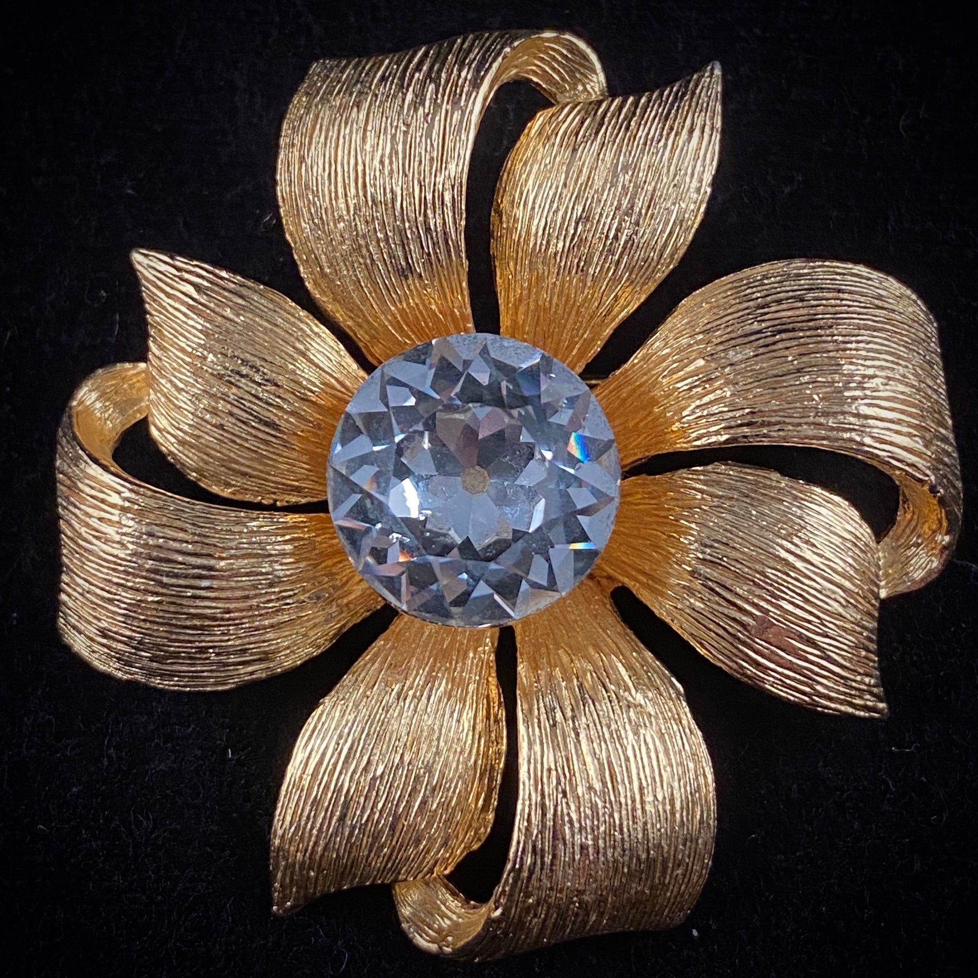 Late 50s/ Early 60s Dodds Rhinestone Brooch - Retro Kandy Vintage