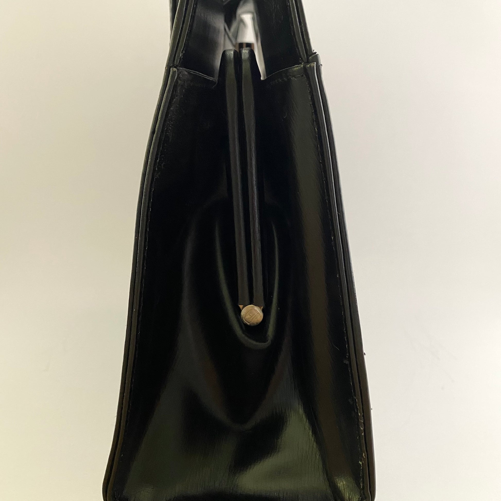 Dofan Vintage Designer Purse 1950 - 60's ? Genuine Embossed Leather  Paris FRANCE