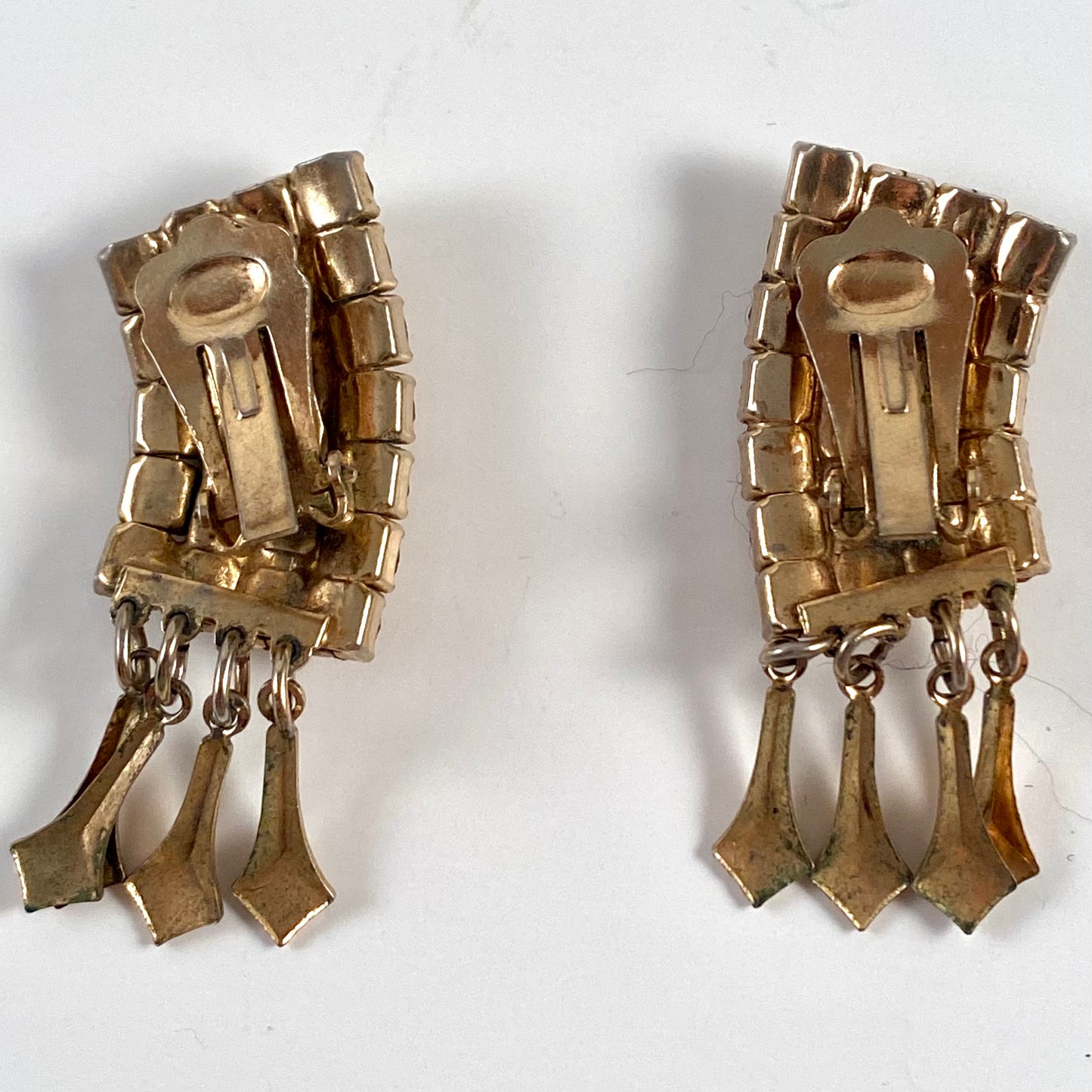 1960s Rhinestone Earrings