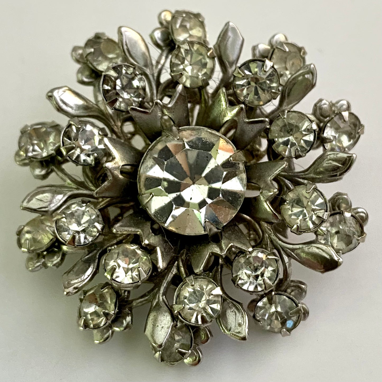 Late 50s/ Early 60s Rhinestone Brooch