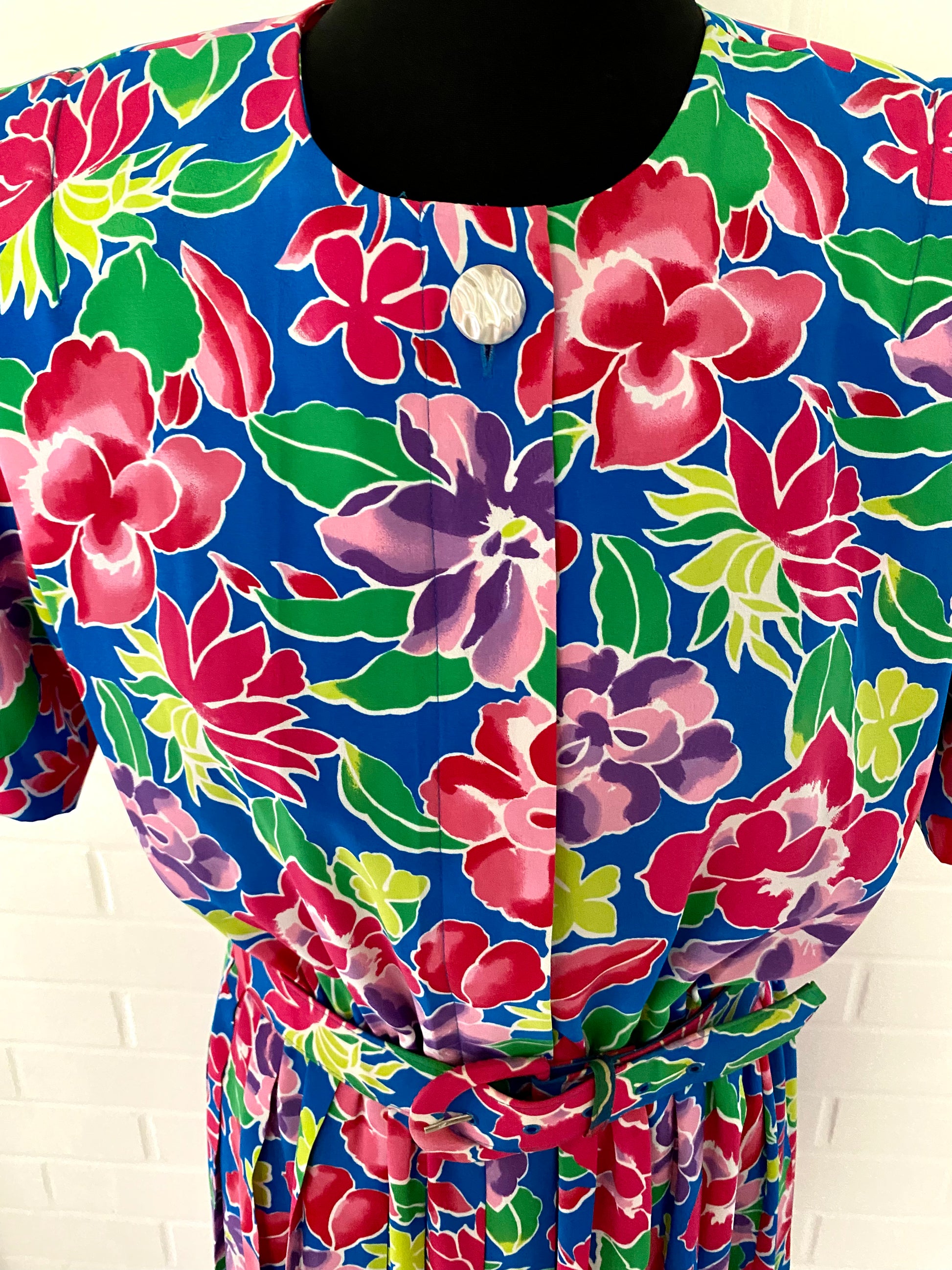 1990s Classics by Leslie Fay Dress Retro Kandy Vintage