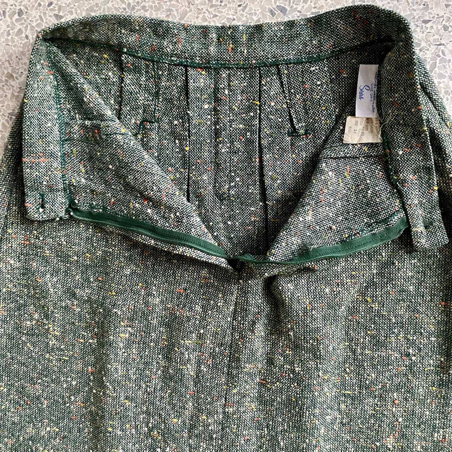 1960s Sears Box Pleat Skirt