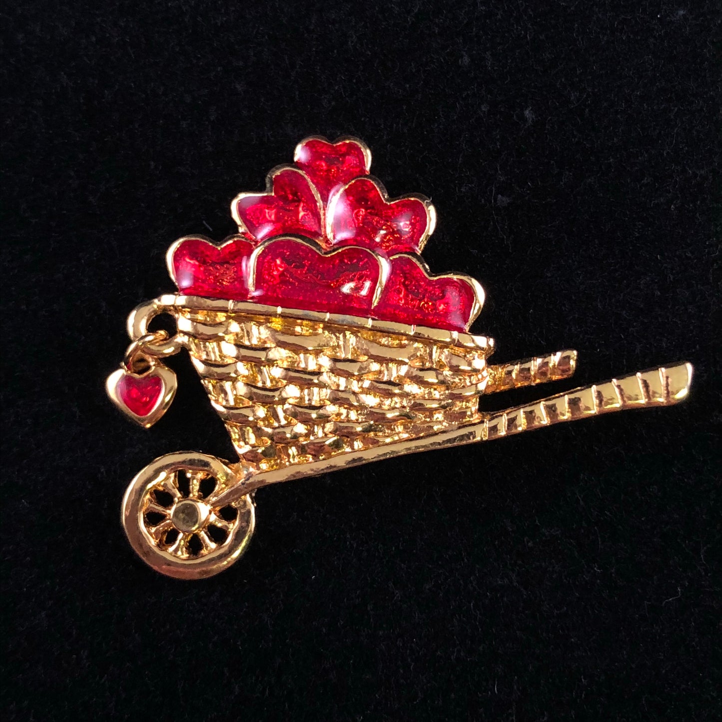 1994 Avon Garden of Love Brooch - Retro Kandy Vintage
