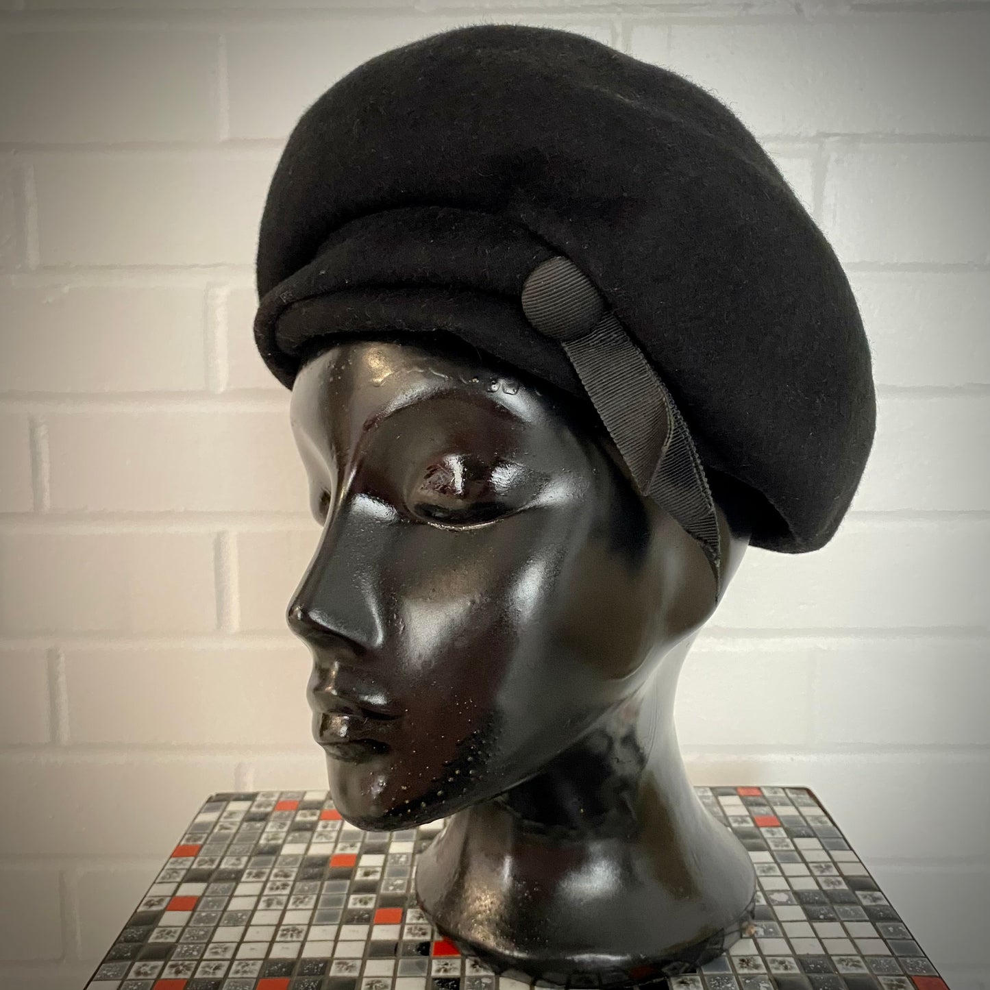 1940s Henry Pollak Inc. Wool Beret