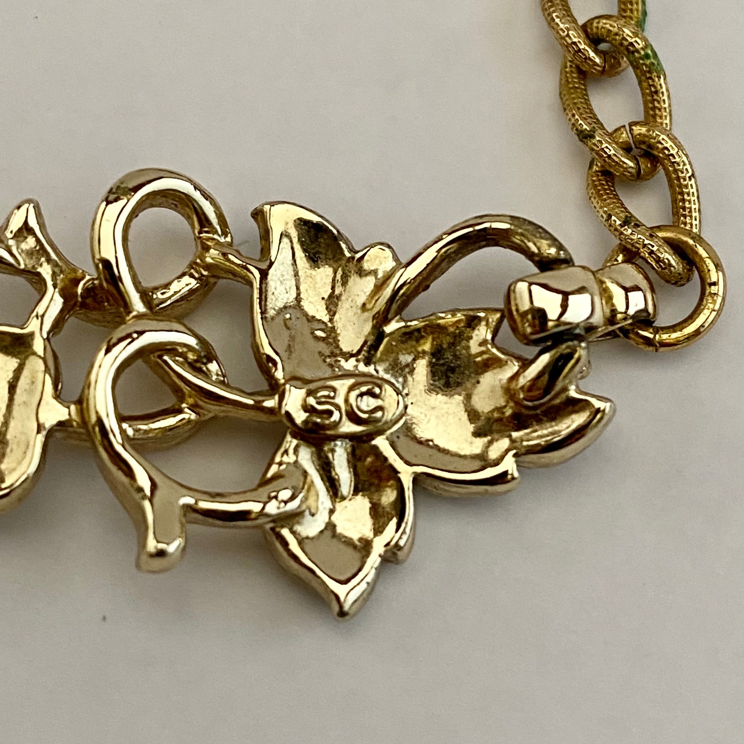 Vintage 60s Pendant Necklace And Gold Chain Sultana Confetti By Sarah  Coventry | Shop THRILLING