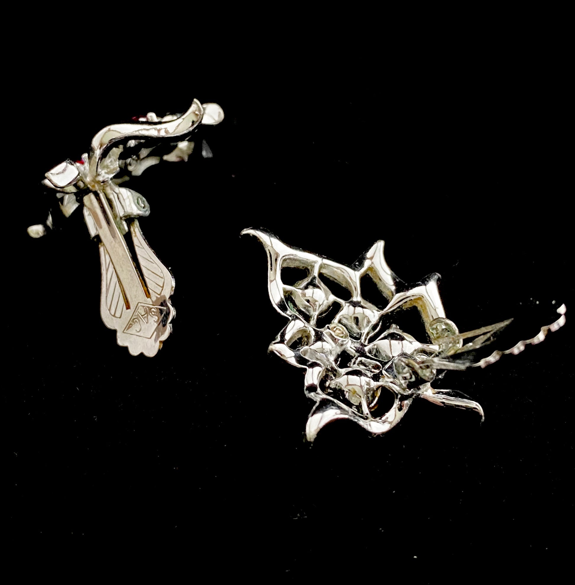 1960 Sarah Coventry Dazzling Aurora Earrings - Retro Kandy Vintage