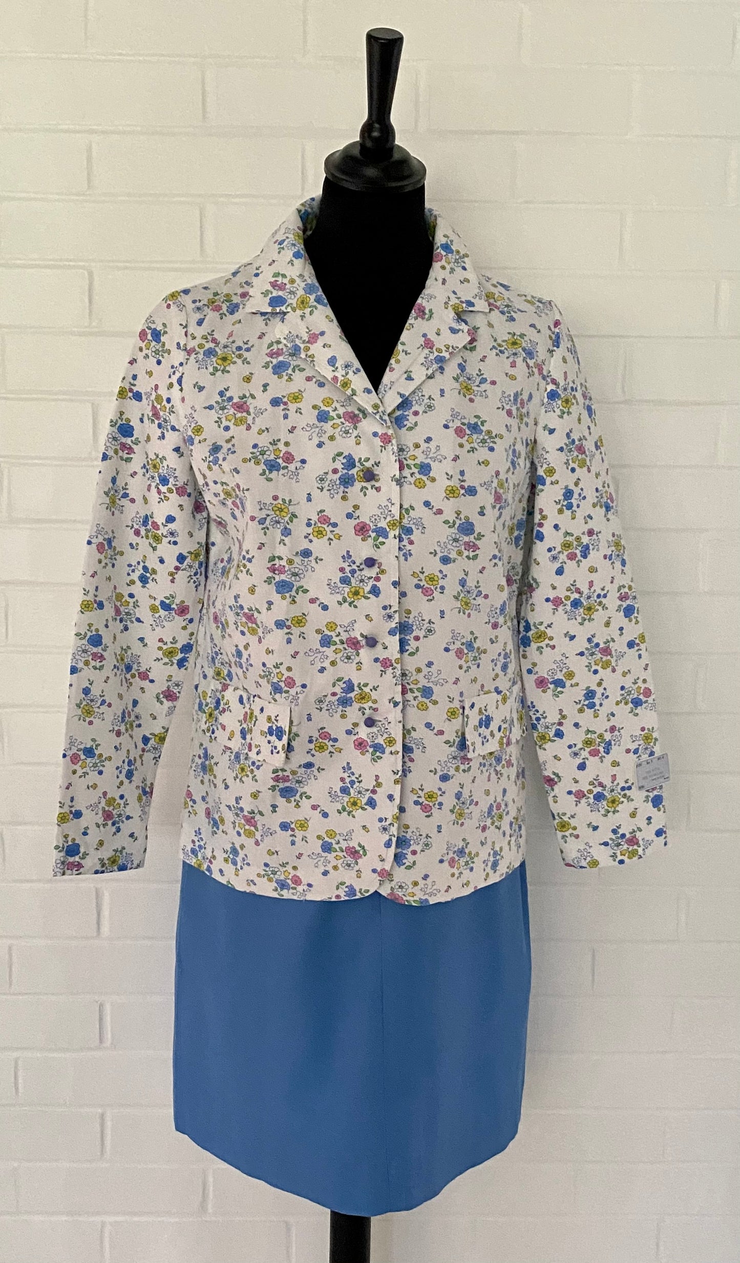 1960s Sears Junior Bazaar Flowered Jacket