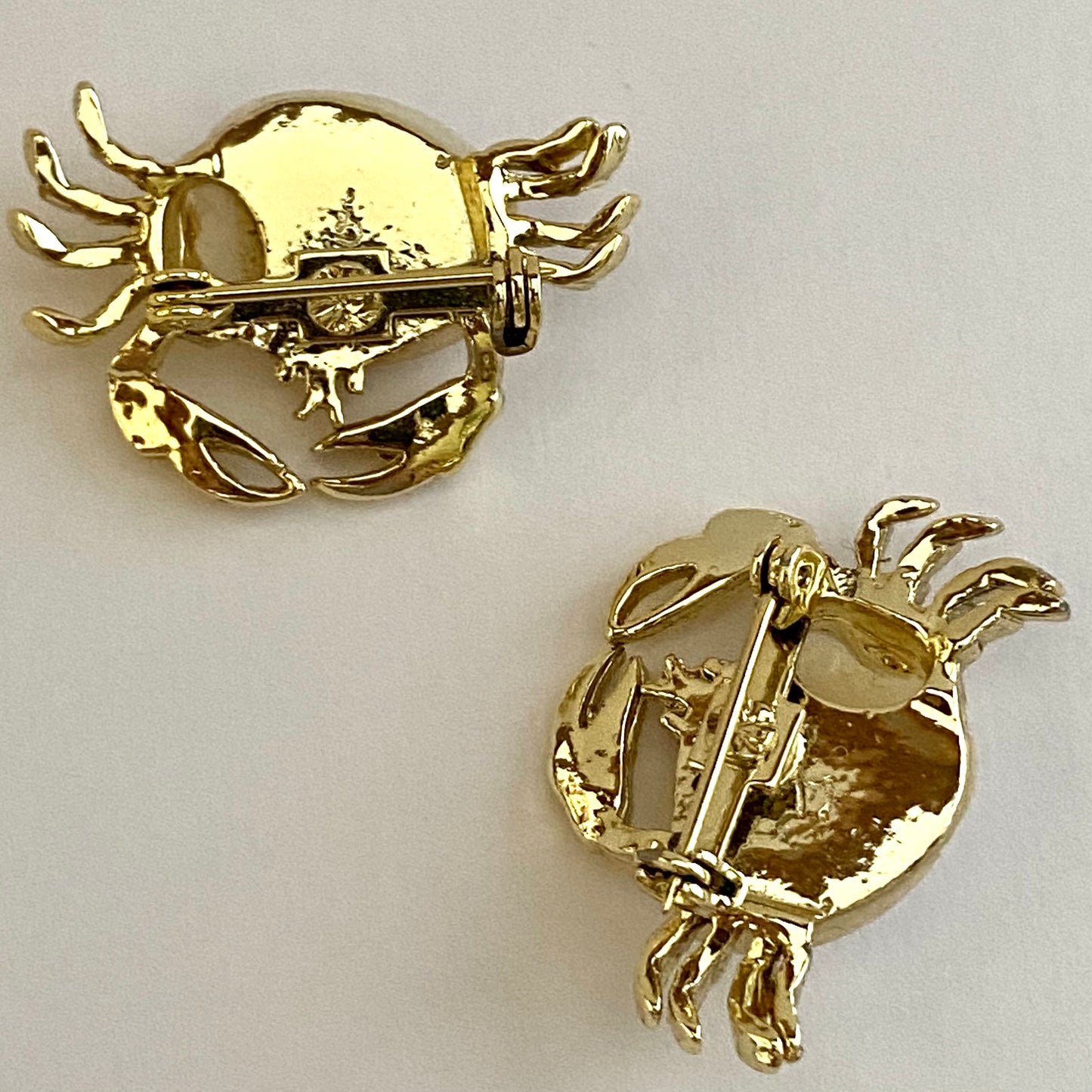 1960s Crab Scatter Pin Set