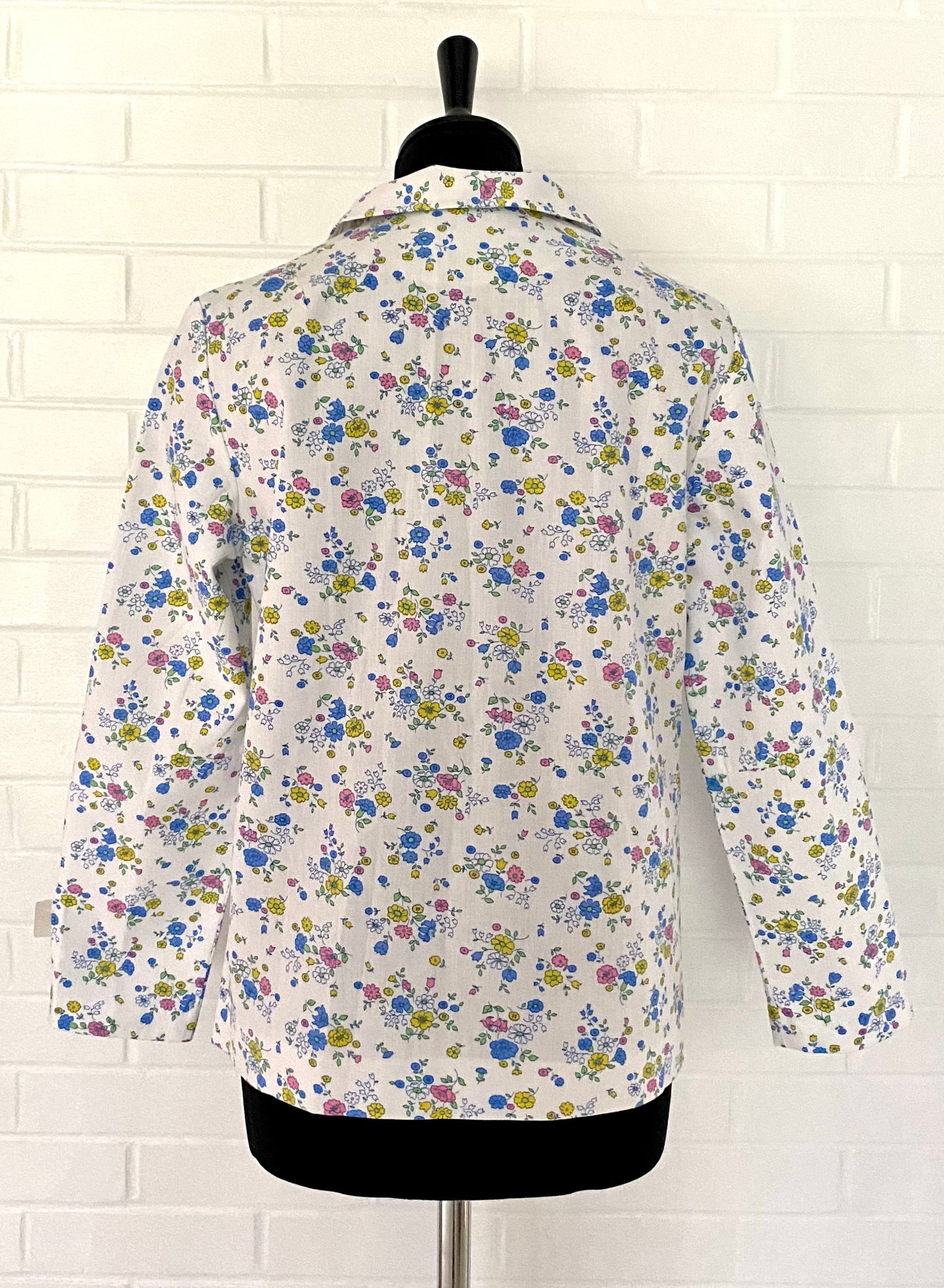 1960s Sears Junior Bazaar Flowered Jacket