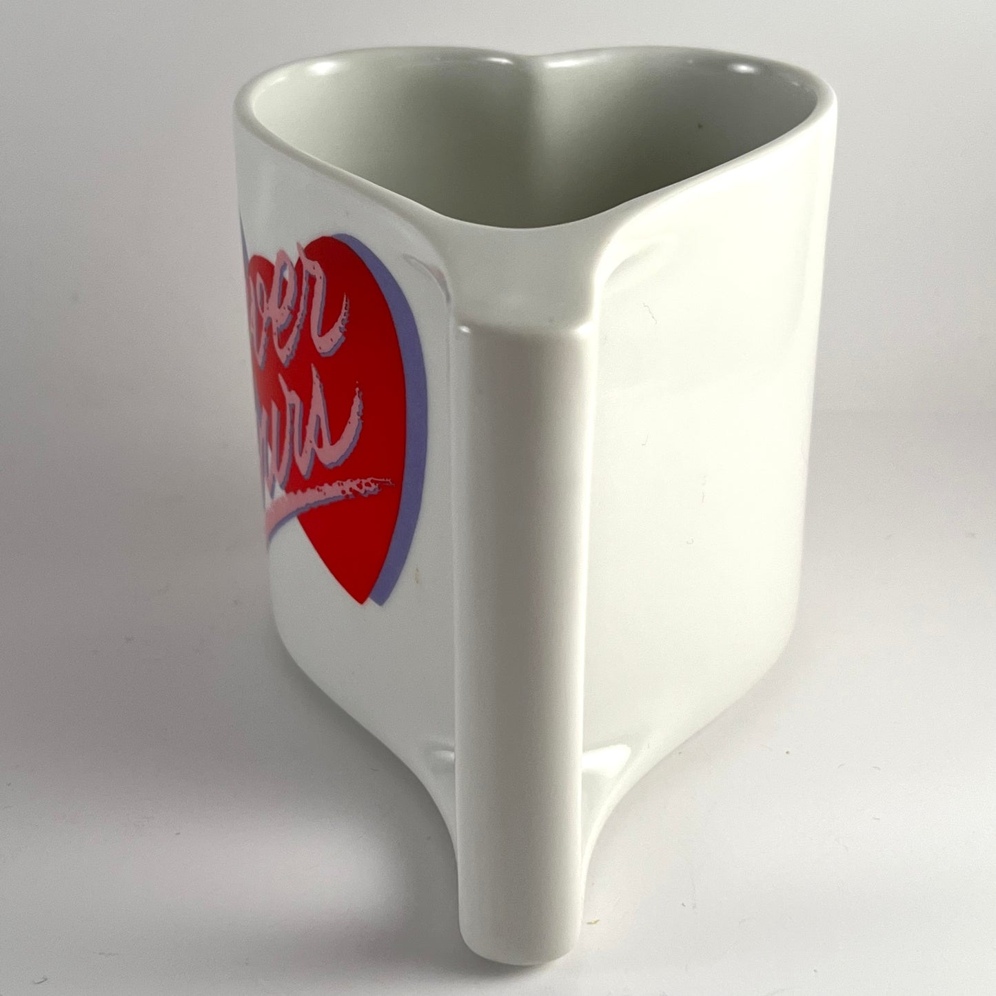 Late 80s/ Early 90s Avon 'Forever Yours' Heart Mug