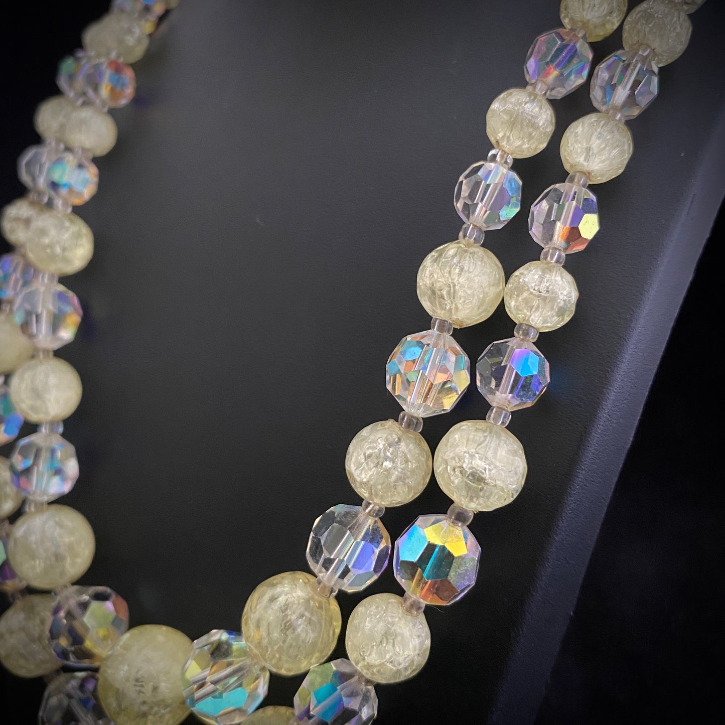 1960s Laguna Double Strand Bead Necklace