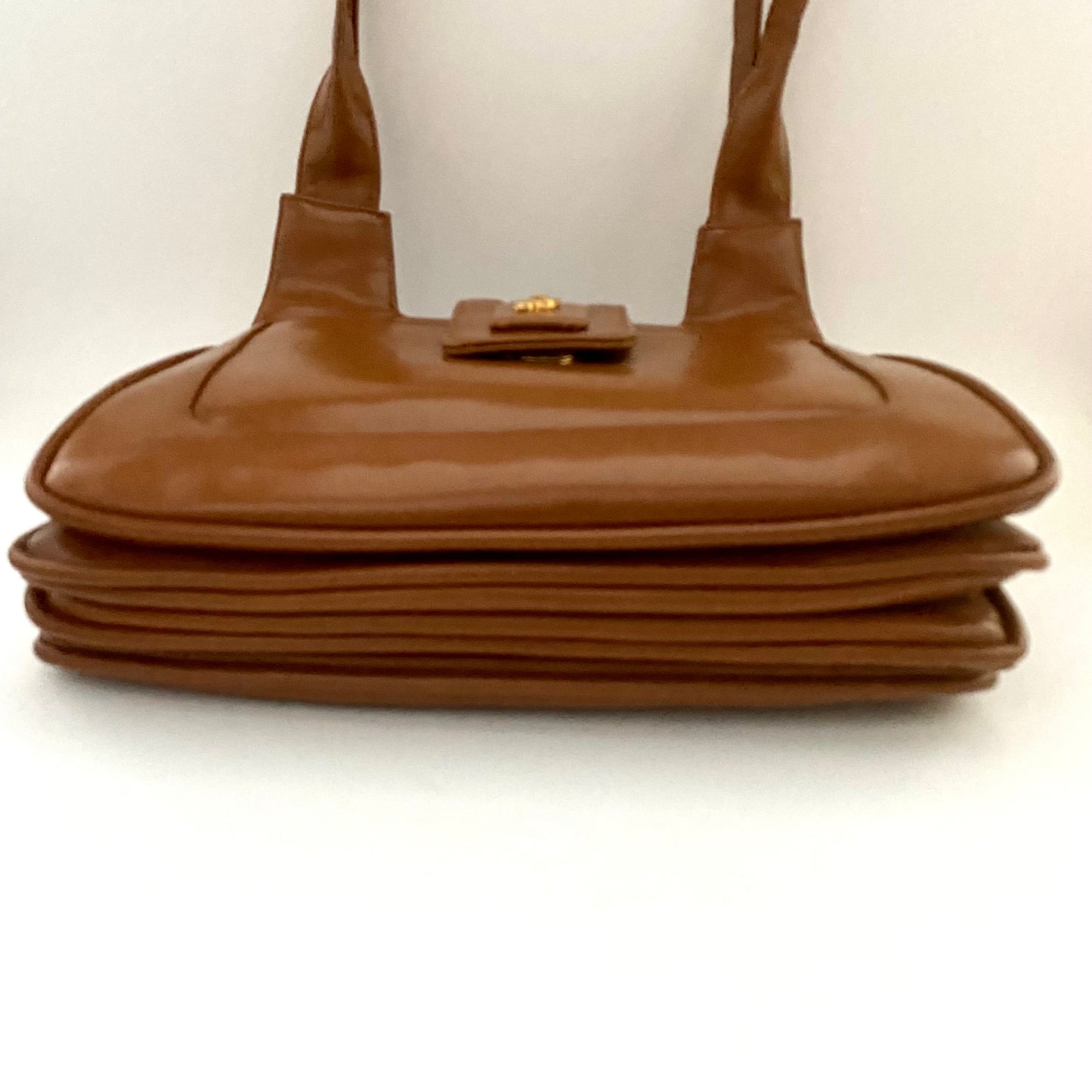 1970s Lou Taylor Leather Handbag