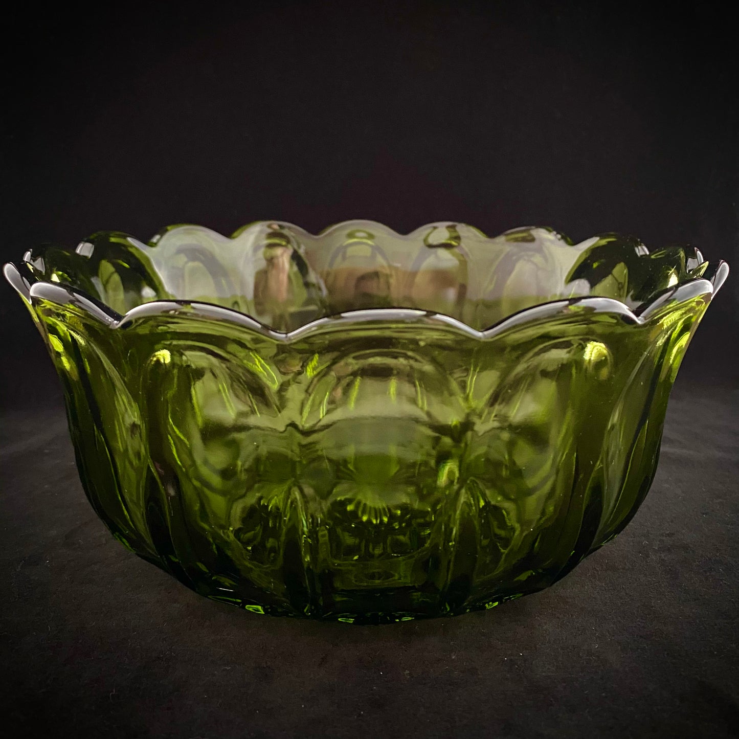 Late 60s/ Early 70s Anchor Hocking Fairfield Pattern Bowl