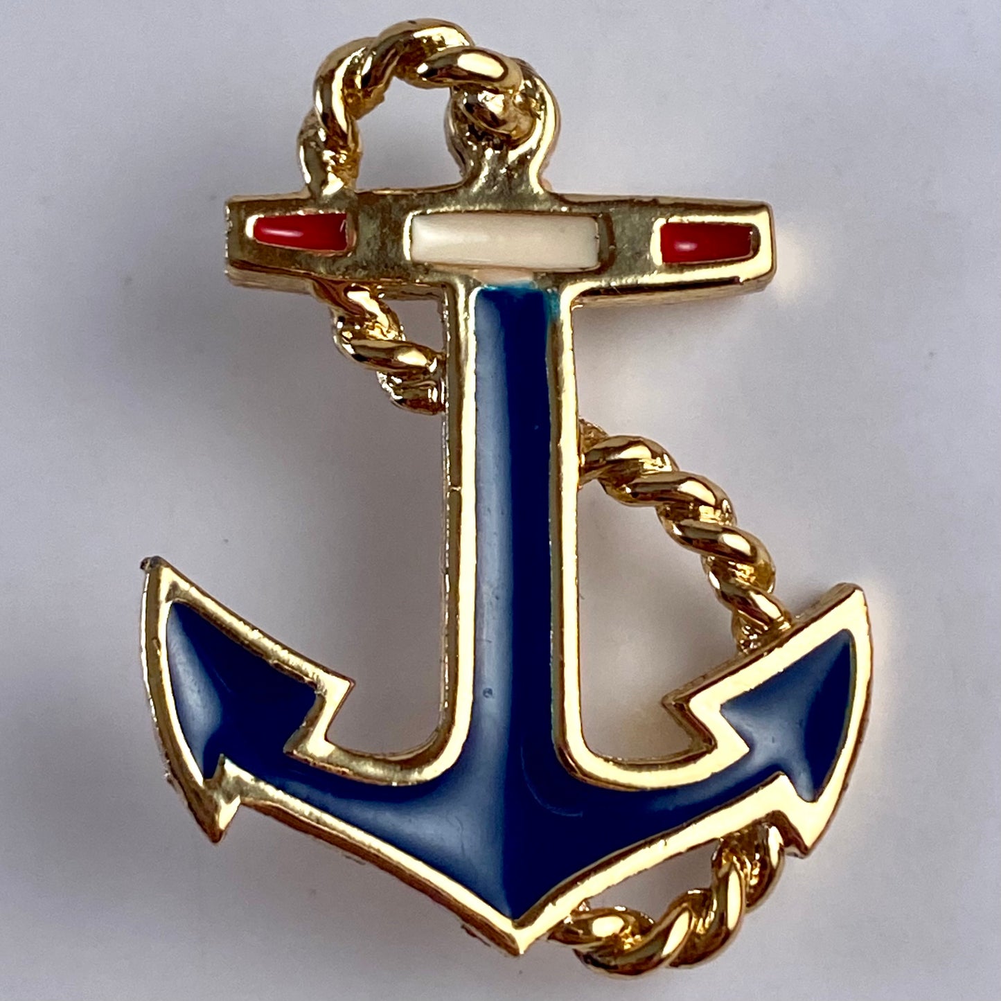 Late 60s/ Early 70s PLO Nautical Anchor Brooch