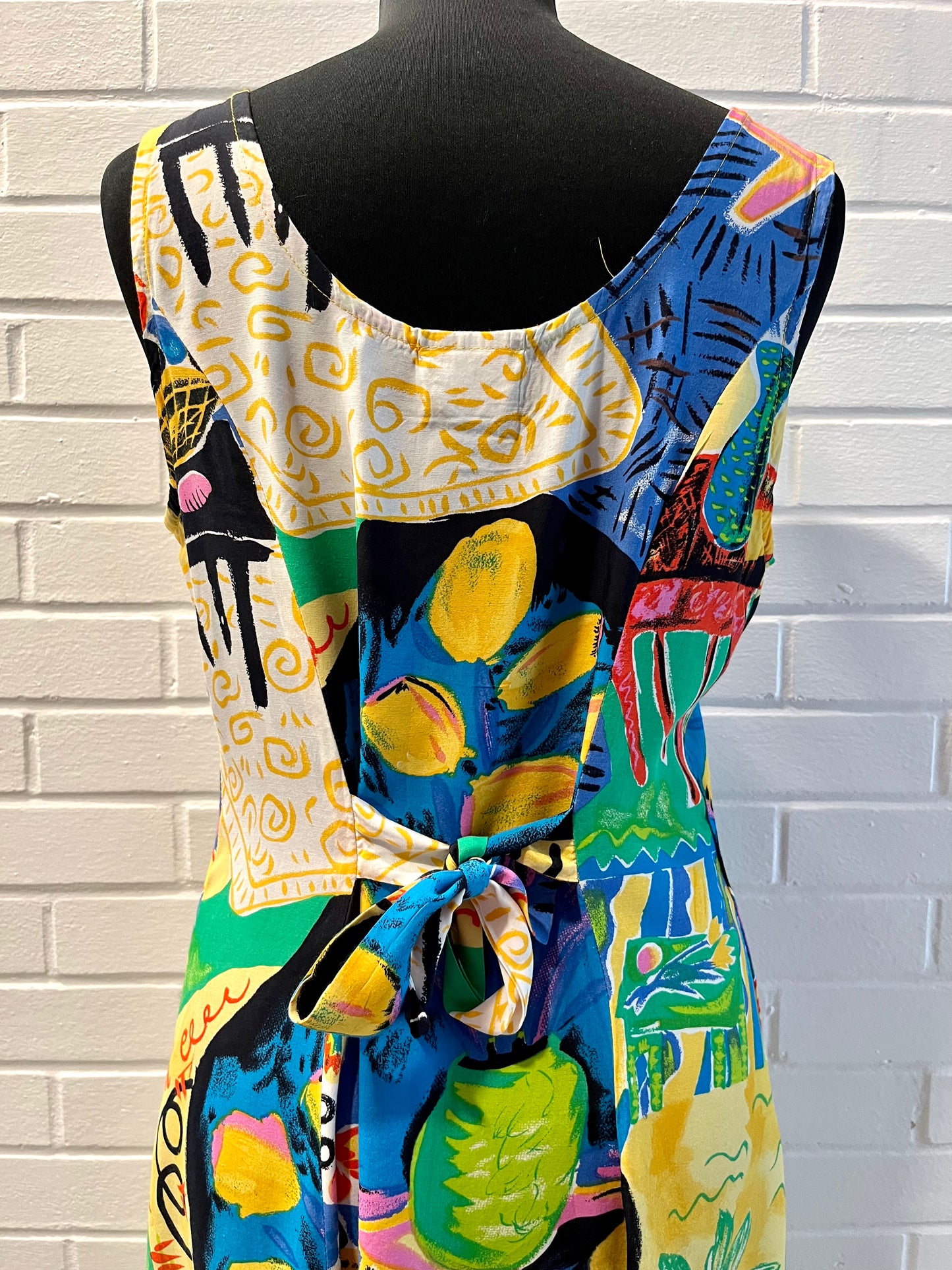 1980s Big Head Designs Sundress