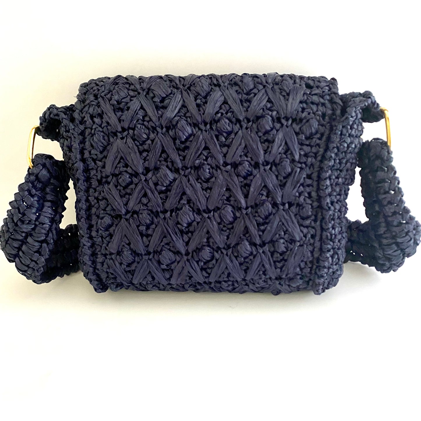 1960s The Broadway Raffia Purse-Made In Italy