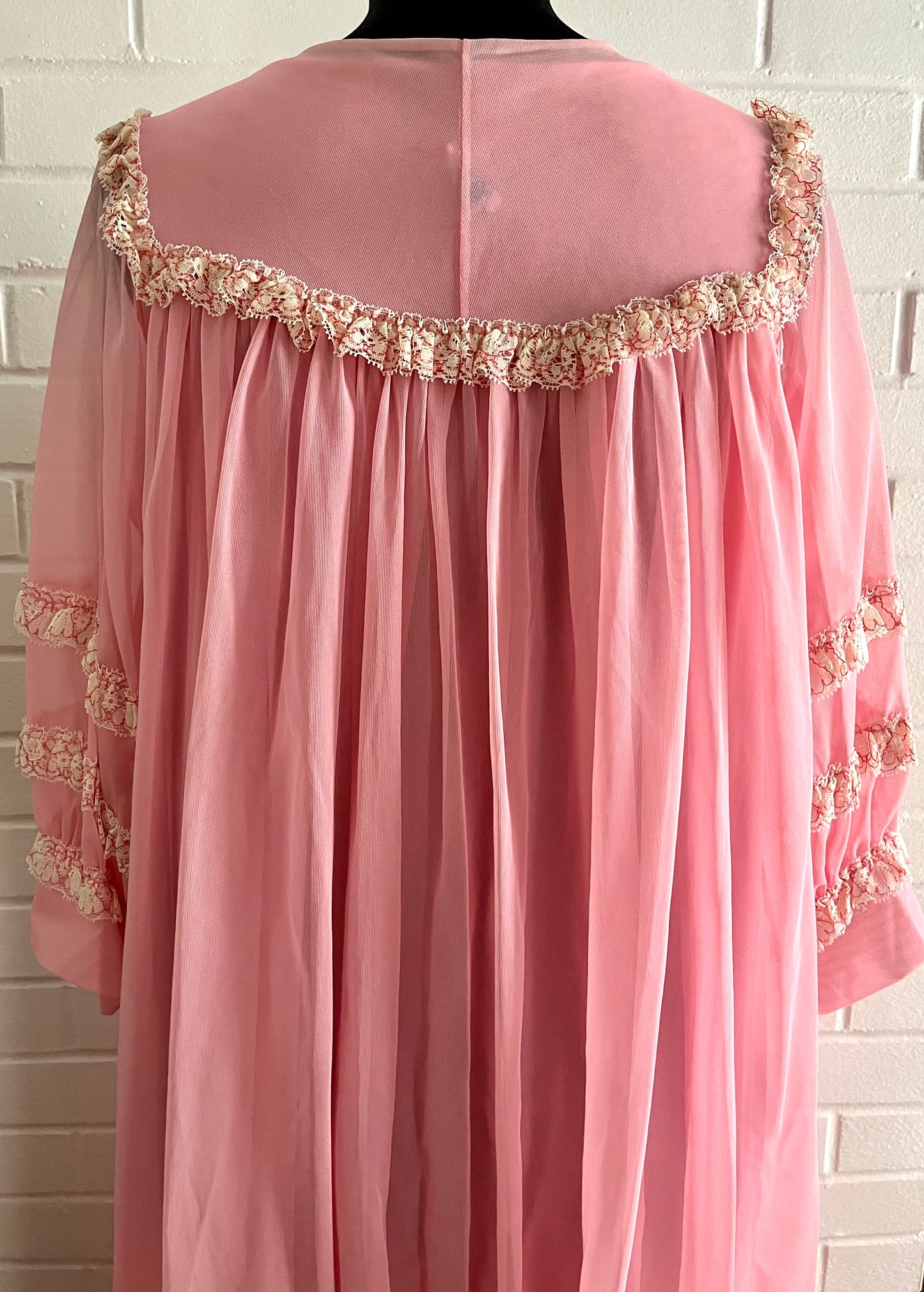 1960s Peignoir & Nightgown Set