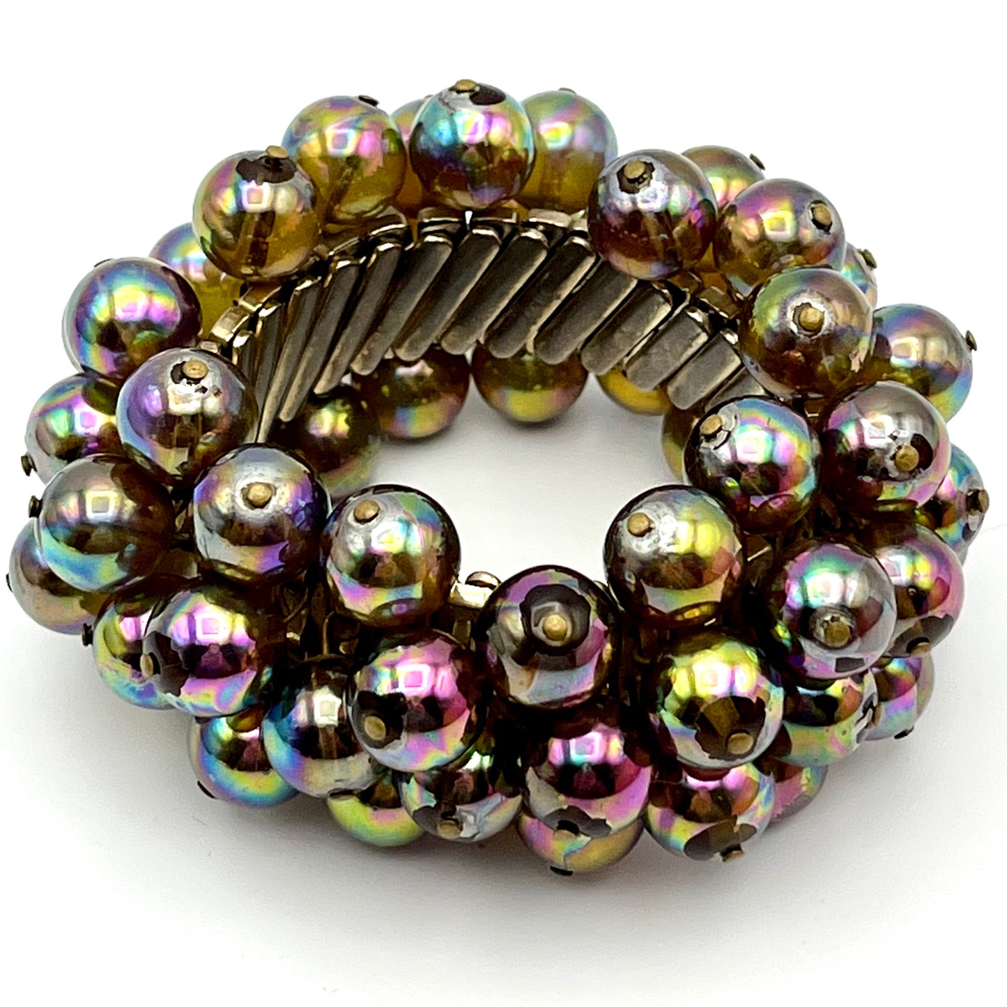 1960s Japan Beaded Expansion Bracelet