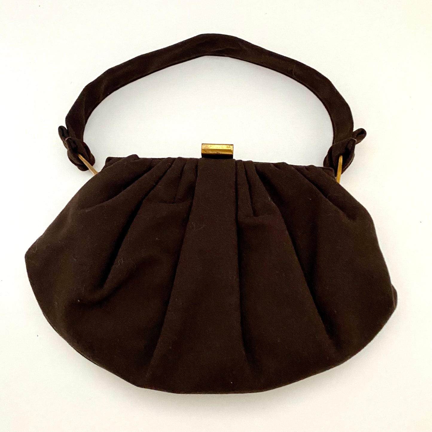 1940s Ingber Brown Handbag