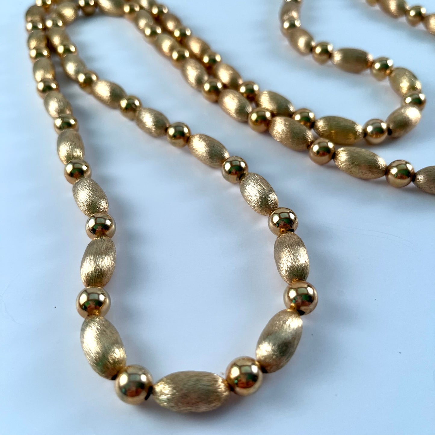 50s/60s Metal Bead Necklace