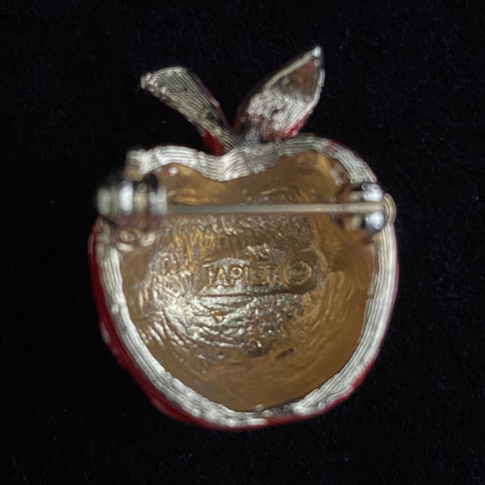 1970s Napier Apple Brooch - Retro Kandy Vintage