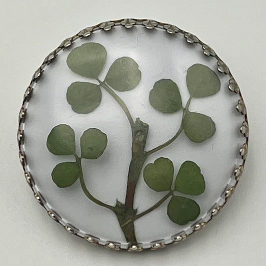 70s/80s Shamrock Clover Brooch