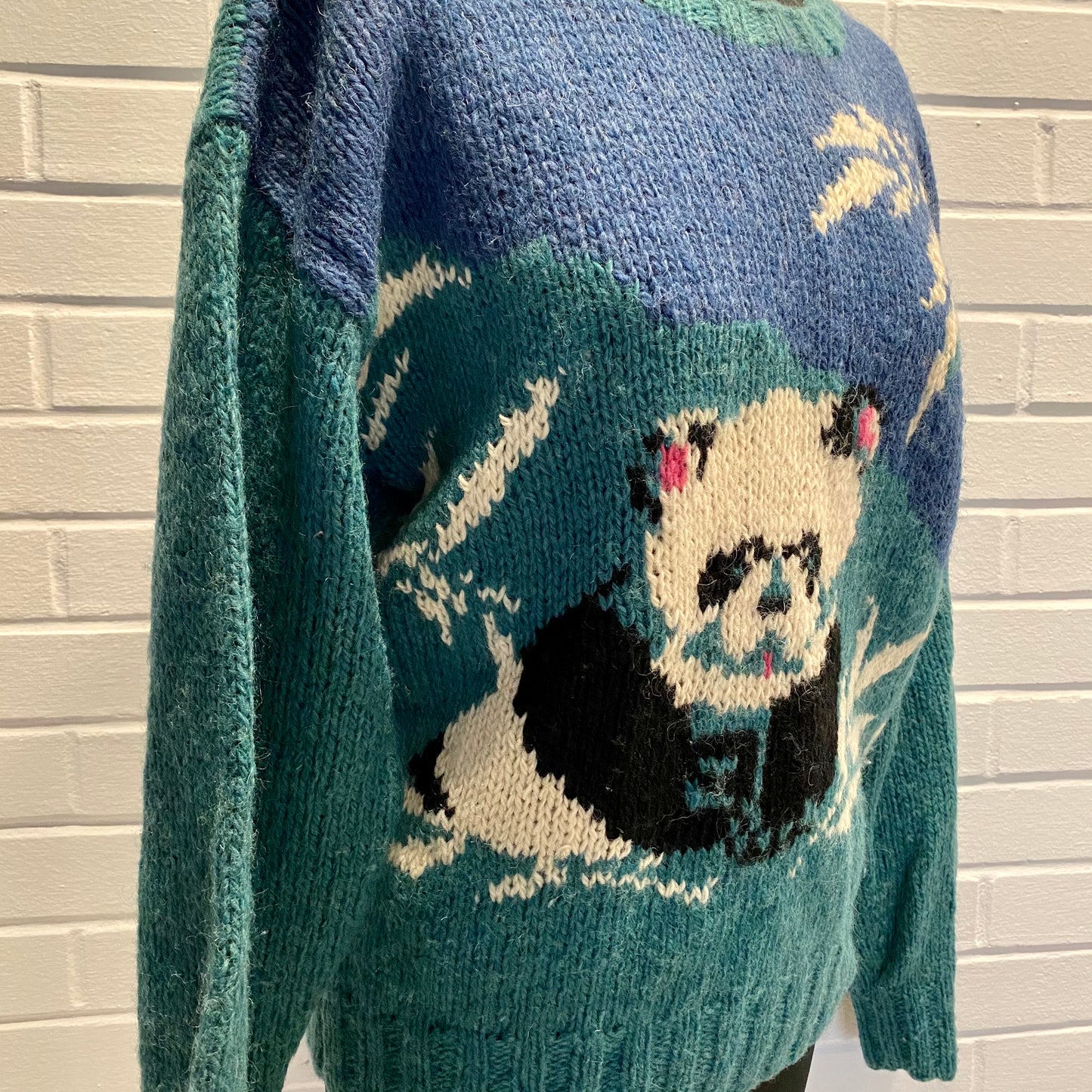 Late 70s/ Early 80s Woolrich Wool Panda Sweater