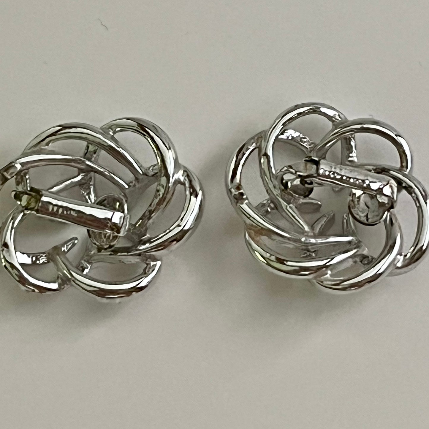 1967 Sarah Coventry Tailored Swirl Earrings