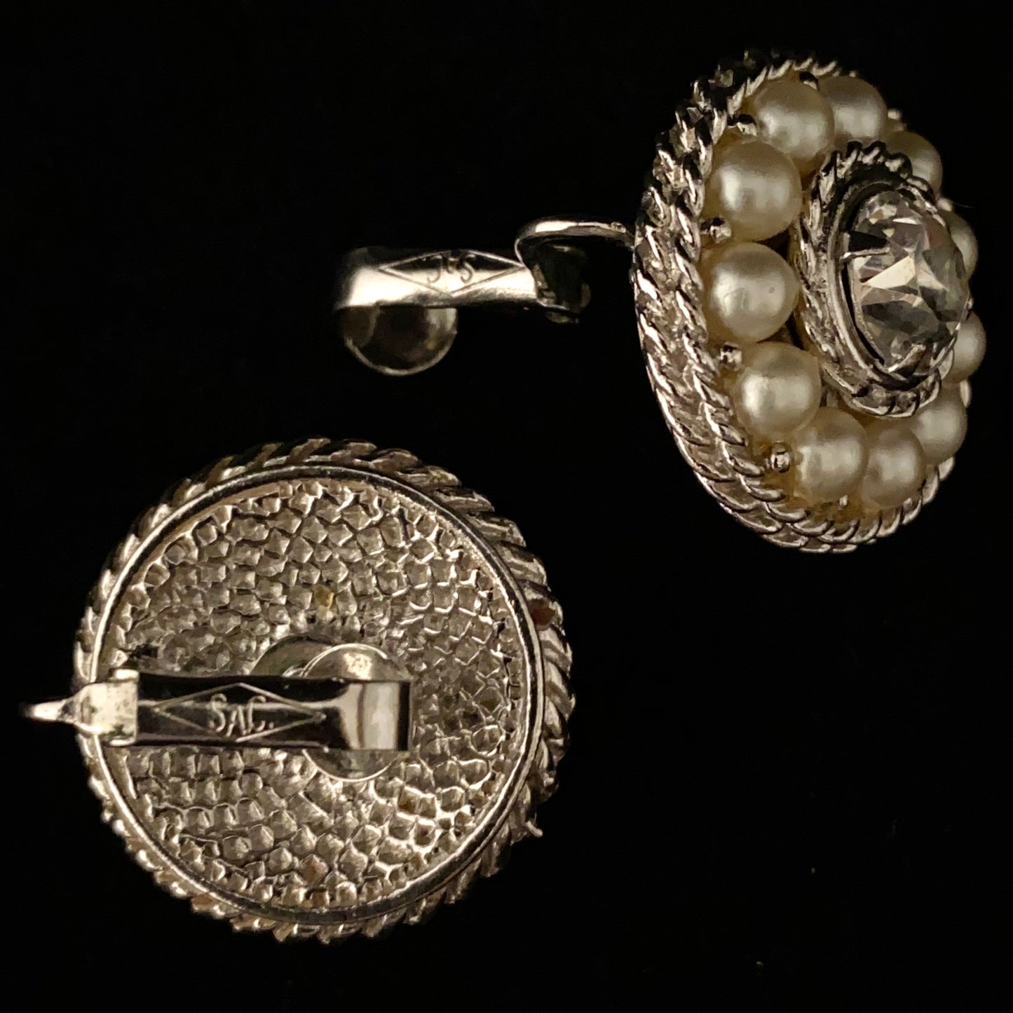 1960 Sarah Coventry First Lady Earrings