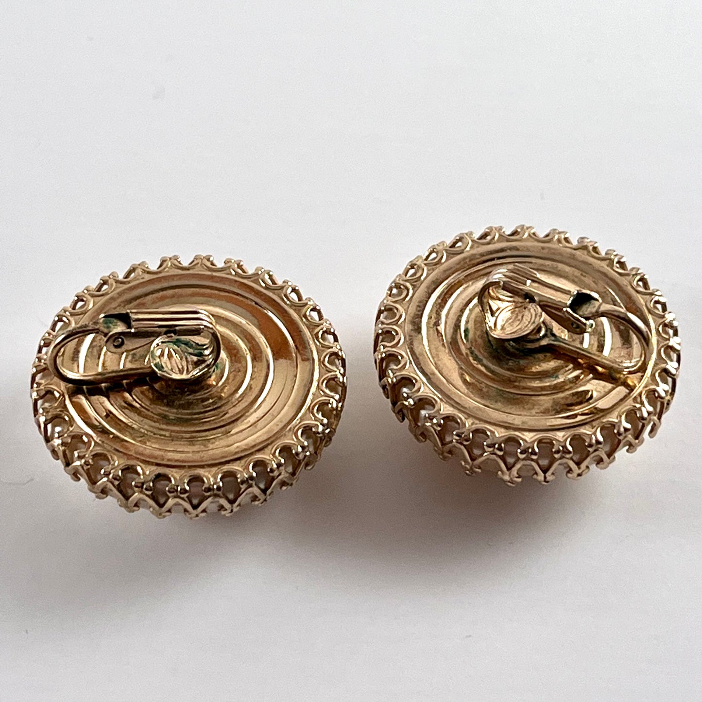 1960s Pearl Dome Earrings