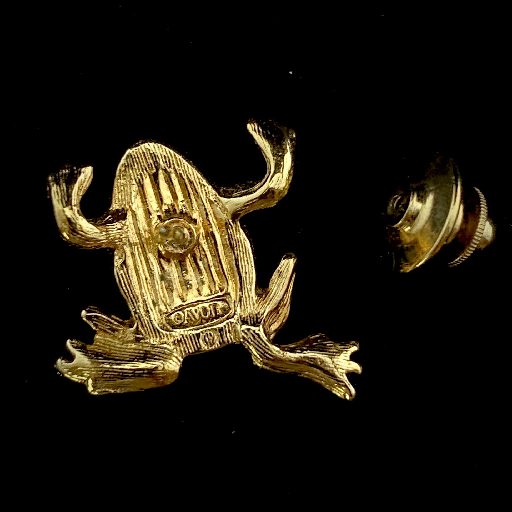 1996 Avon Garden Friends Frog Pin - Retro Kandy Vintage