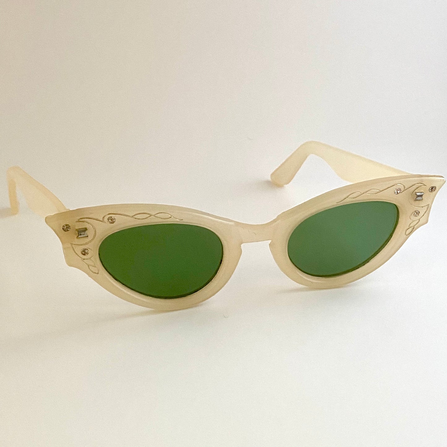 1950s Rhinestone Cat Eye Sunglasses