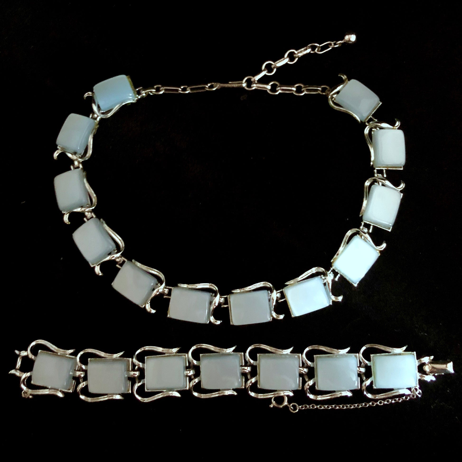 Late 50s/ Early 60s Coro Lucite Necklace & Bracelet - Retro Kandy Vintage
