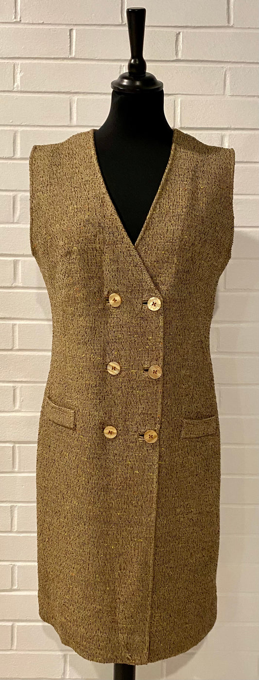 1960s Butte Knit Double Breasted Jumper
