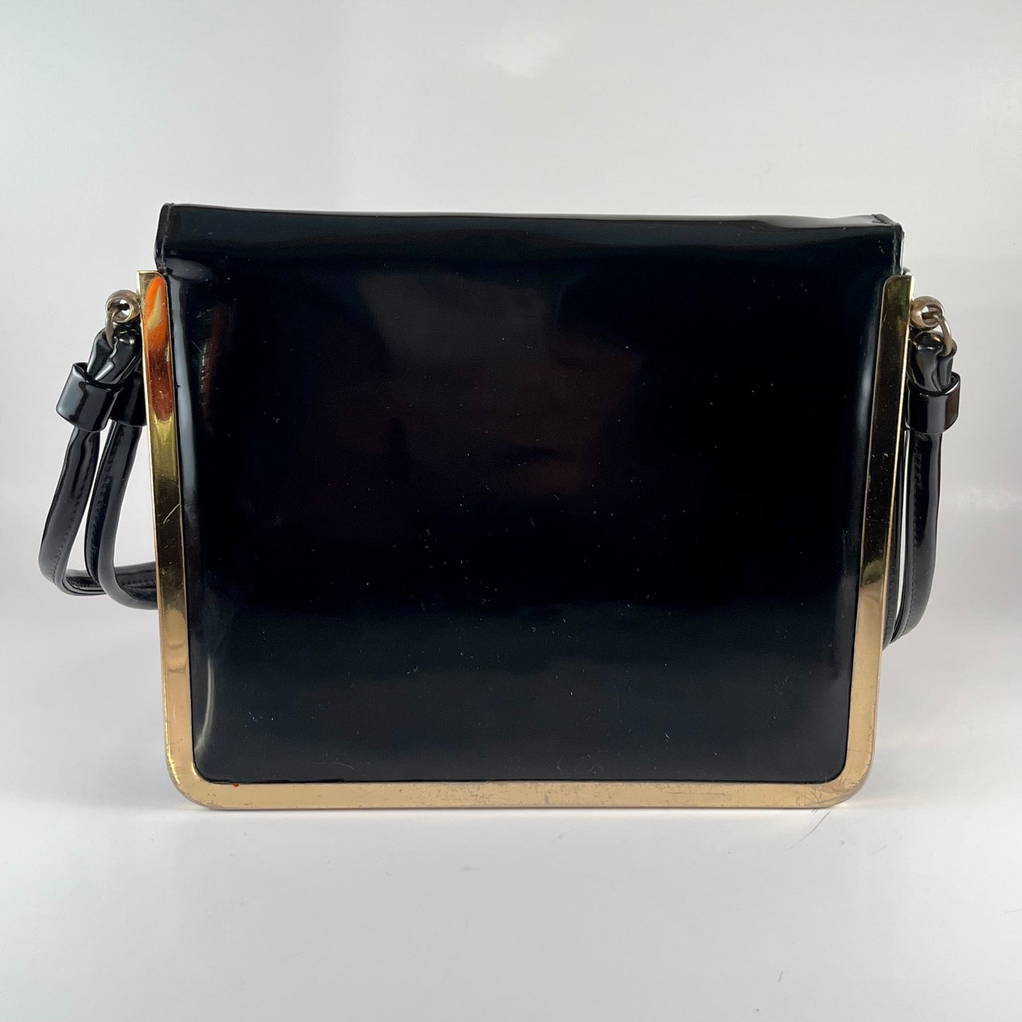 Late 50s/ Early 60s Markay Patent Leather Handbag