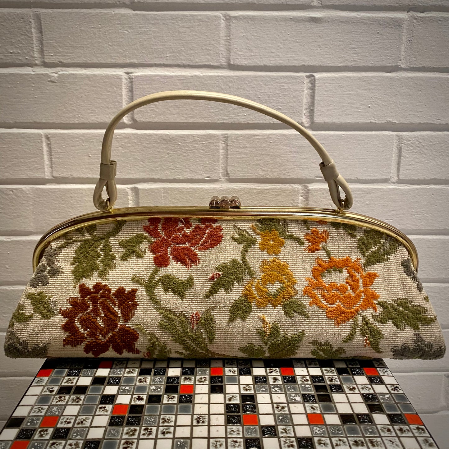 Late 60s/ Early 70s Tapestry Handbag
