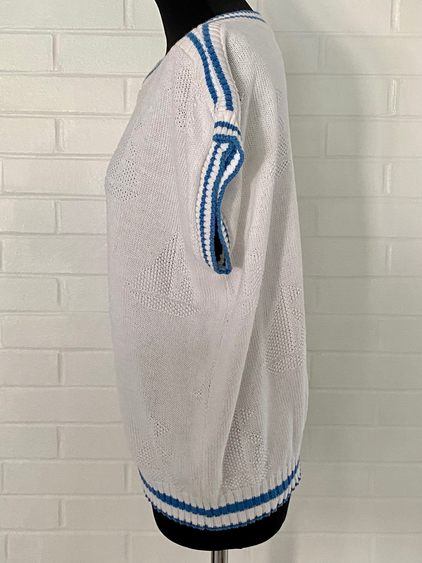 Late 80s Early 90s Jantzen Nautical Sweater