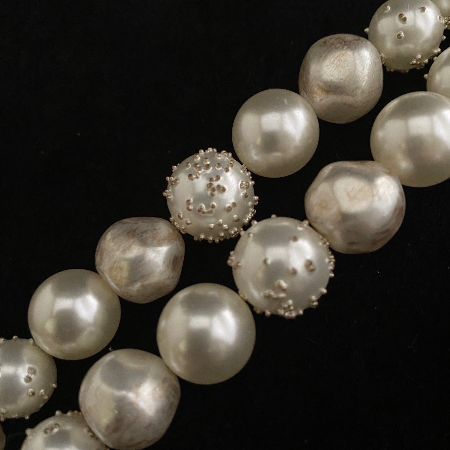 Late 50s/ Early 60s Marvella Faux Pearl Demi-Parure