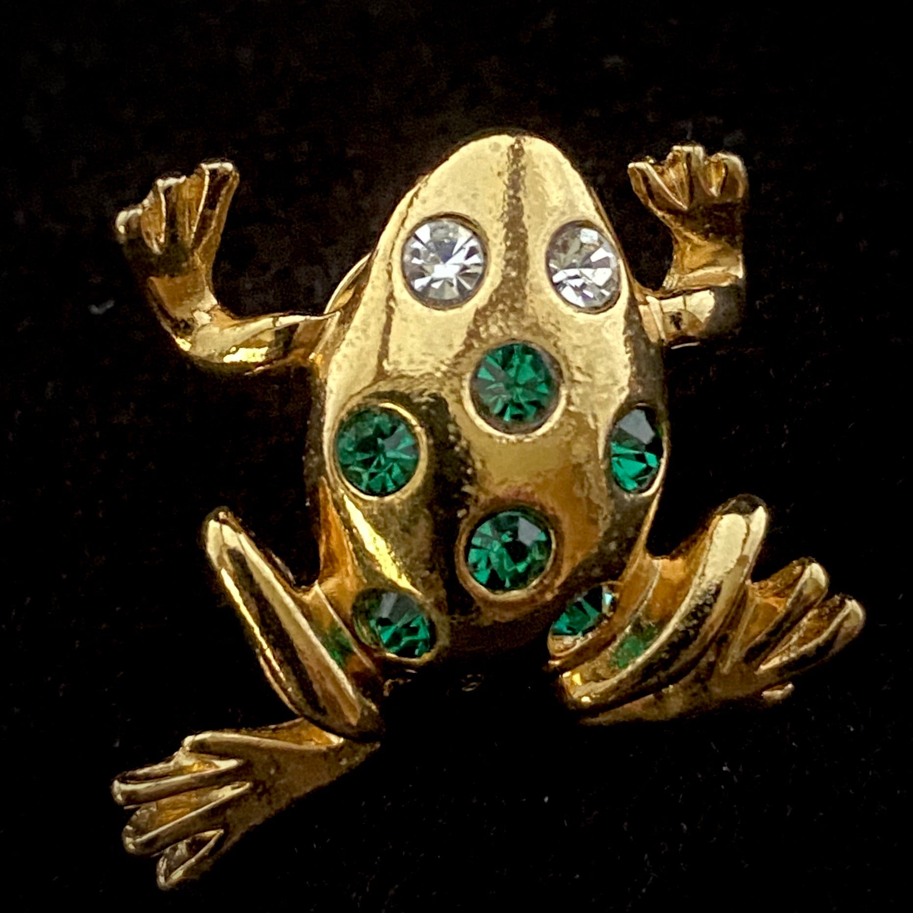1996 Avon Garden Friends Frog Pin - Retro Kandy Vintage