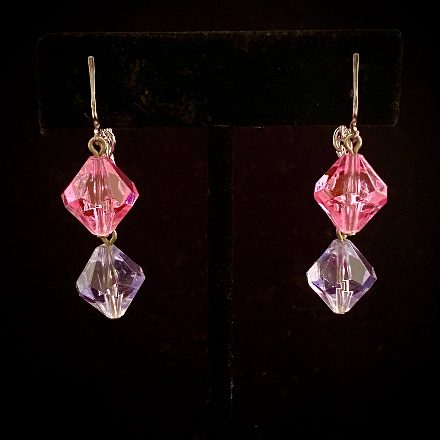 1971 Sarah Coventry Pastel Glo Earrings - Retro Kandy Vintage